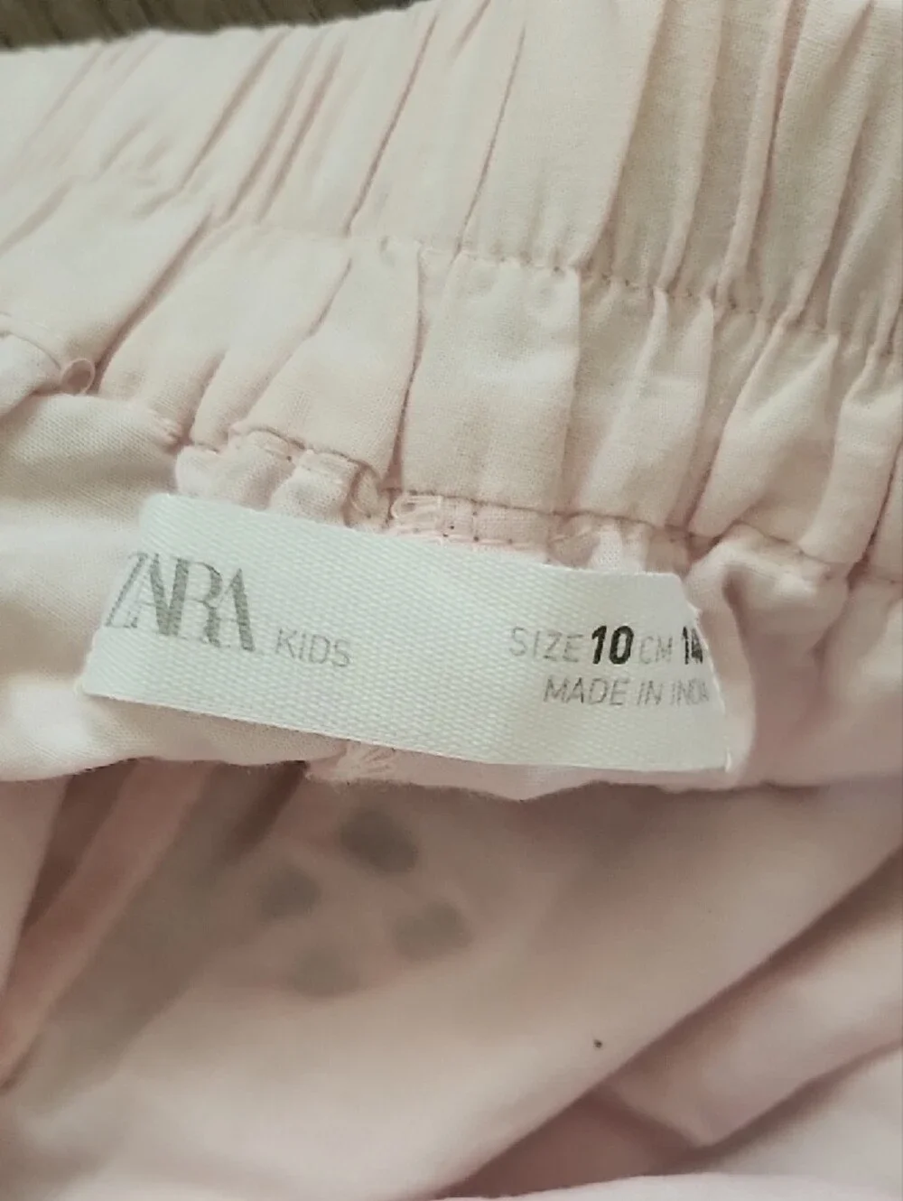 Zara Girls Pink Eyelet Matching Set